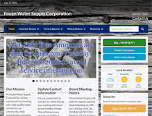 Tablet Screenshot of foukewatersupply.com